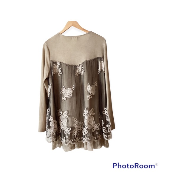 New Feratelli Women Mixed Medium Langenlook Sweater Size Medium - Picture 8 of 13